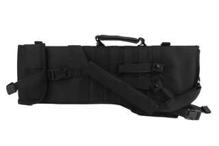 The NcSTAR Tactical Rifle Scabbard is a quick, easy, and comfortable way to carry a rifle.